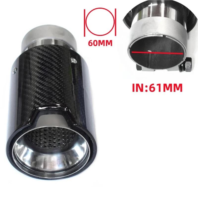 Úprava výfukové koncovky BMW z nerezové oceli a uhlíkových vláken