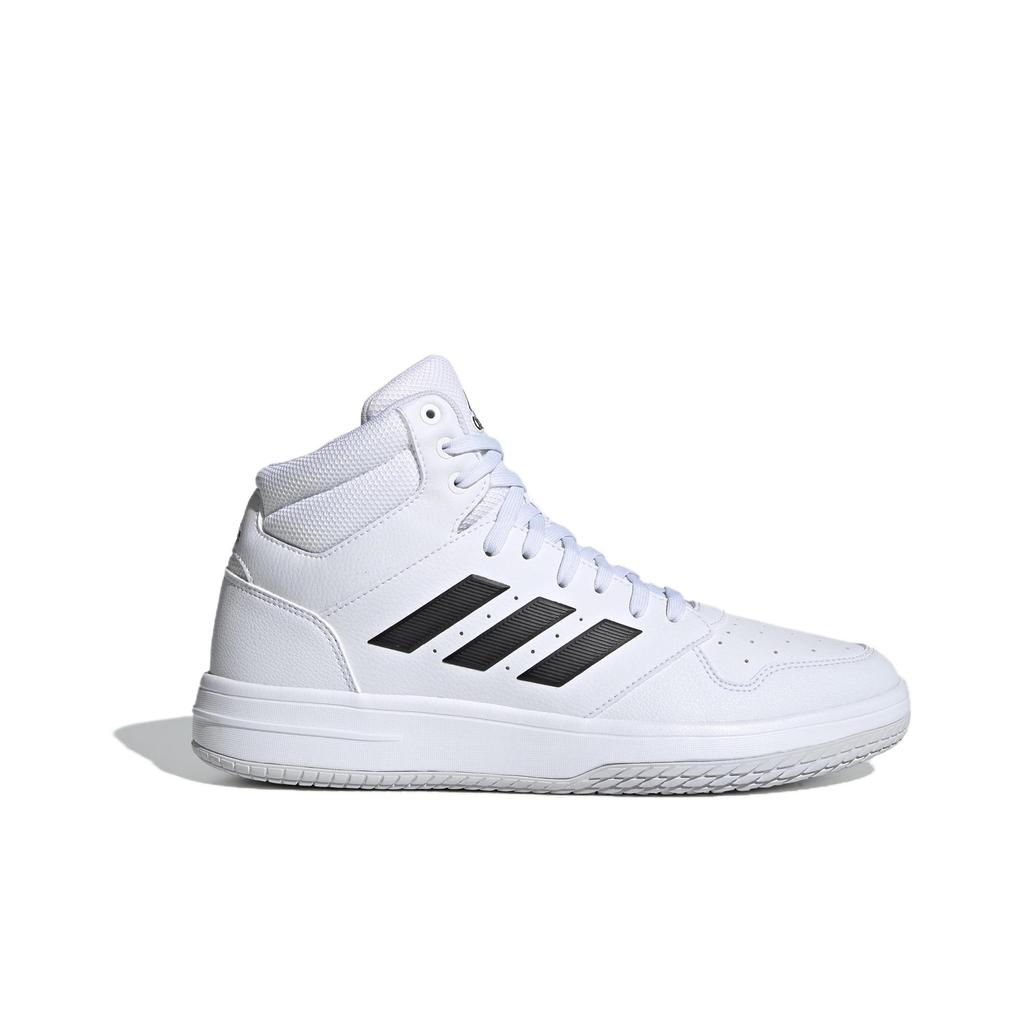 adidas Gametaker Συνθετικό Δέρμα Μινιμαλιστικά Ευέλικτα Απορρόφηση Κραδασμών Ισορροπία Ελαφριά Mid-Top Ρετρό Παπούτσια Μπάσκετ Ανδρικά αθλητικά παπούτσια Λευκά EG4235