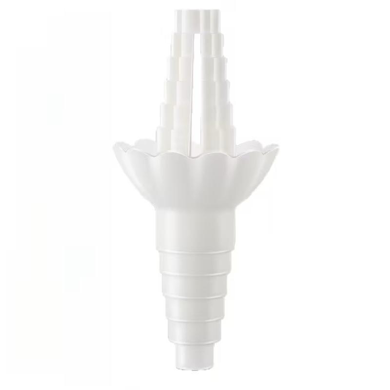 Refillable Perfume Bottle Funnel, Bottle Emptying Kit, Liquid Transfer Connectors, Bottom Fill Oil, Lotion, Shampoo Dispenser белый