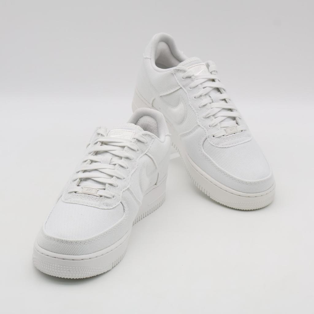 HV1204-100 Nike Air Force 1 Low Canvas Triple White (Mannen)
