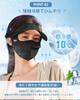 Sun UV Sun Stylish Face Black [LongFlight] Women's Visor, Protection, Protection, Hat, Cover, Gardening, Fishing, Outdoor,