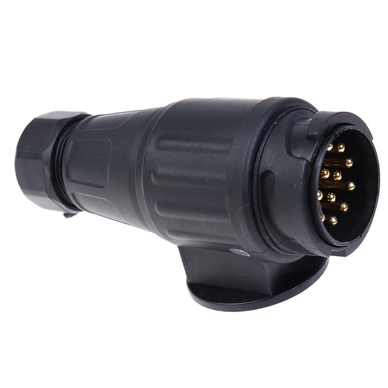 12 В 13-контактный разъем для прицепа, водонепроницаемый 13-контактный электрический разъем для прицепа One Size