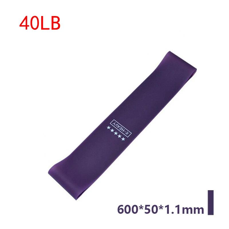 Tpe Yoga Resistance Band Fitness Elastic Band Squat Buttocks Assistance Equipment Stretching Exercise Training Band