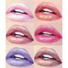 HANDAIYAN 6-color Pearlescent Liquid Lip Gloss Sexy Lipstick Long-lasting Waterproof Makeup Cosmetics