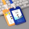 Push-Fit Card Holder for ID, Student, Campus, Bus Pass, Access Badge, Lanyard, or Exhibition