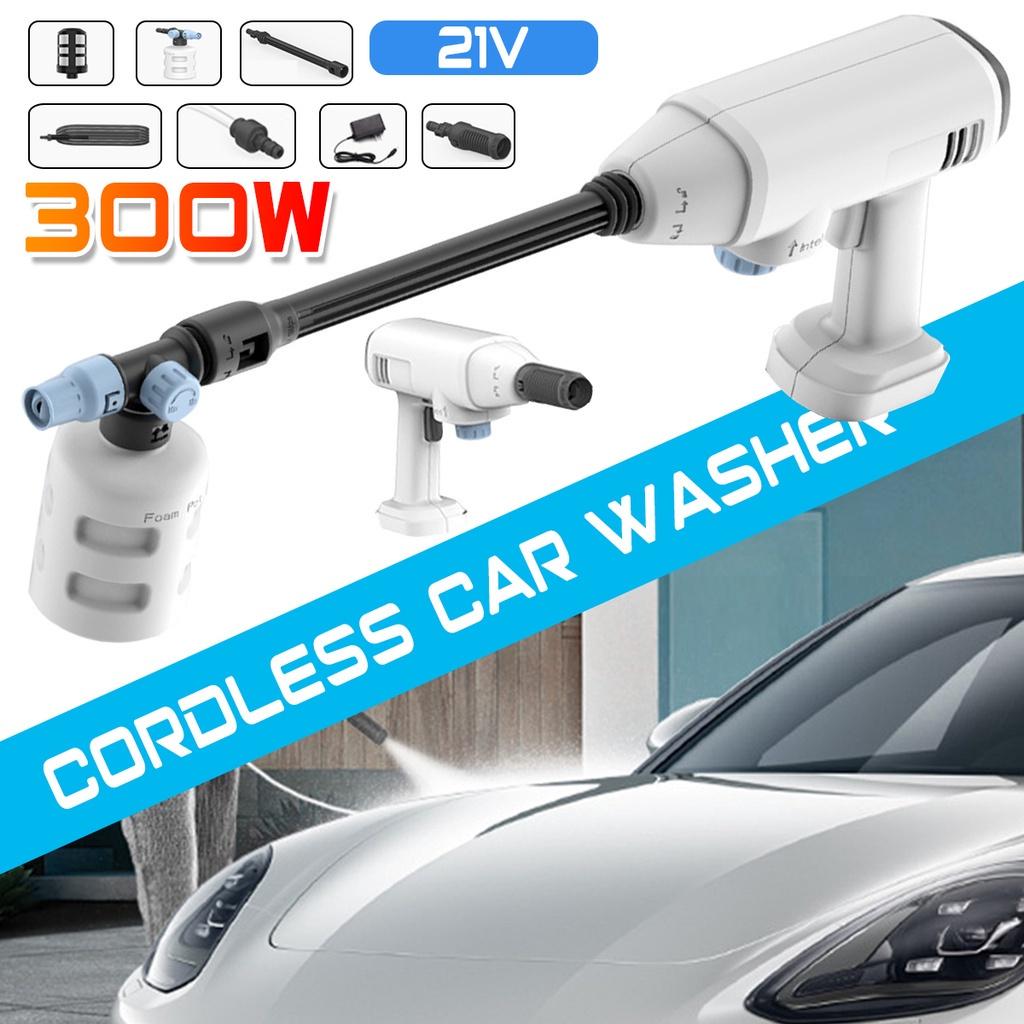 35Bar 300W High Pressure Car Washer Water Gun Foam Generator Cordless Washing Machine Water Pump for Battery