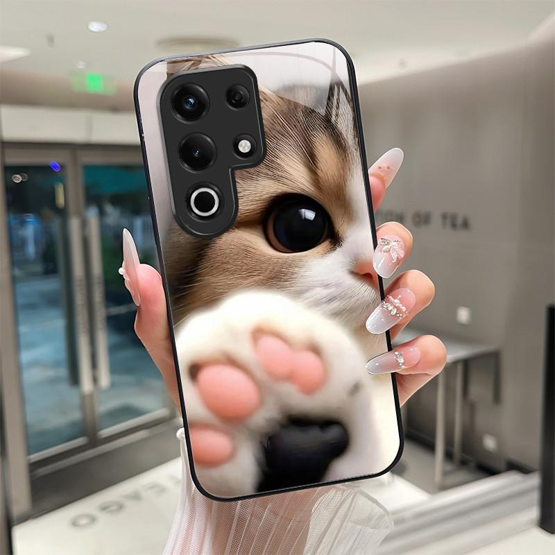 

For itel S25 Ultra Case Tempered Glass Back Cover Hard Shell for Coque itel S25 Ultra S 25 S25Ultra Protective Phone Case Fundas itel S25 Ultra