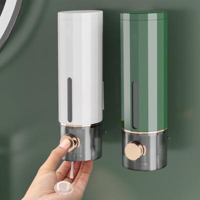 Wall Mounted Hand Gel Dispenser Manual Soap Dispenser Liquid Containers for Hand Soap Shampoo Conditioners Shower Gel