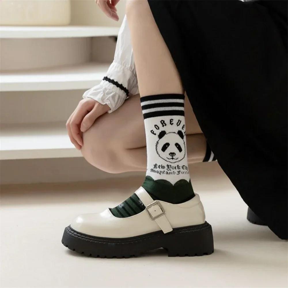 Panda socks for women, fashion, cartoon, skateboard, hipster, streetwear, dance, sport, happy, new, free download
