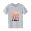 Fashion sun letter printed Tshirt casual short sleeved suitable for all seasons fashion versatile holiday Womens Tshirt