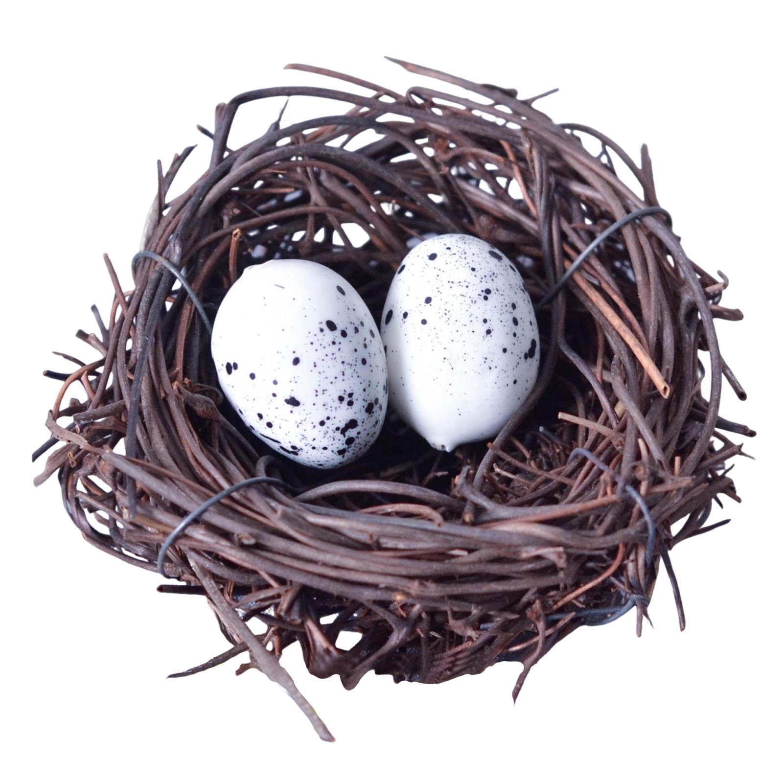 

Holiday Bird S Egg Set, Easter Exclusive Decorations, Handmade Interactive Ornaments, Home Decor Set One Size білий