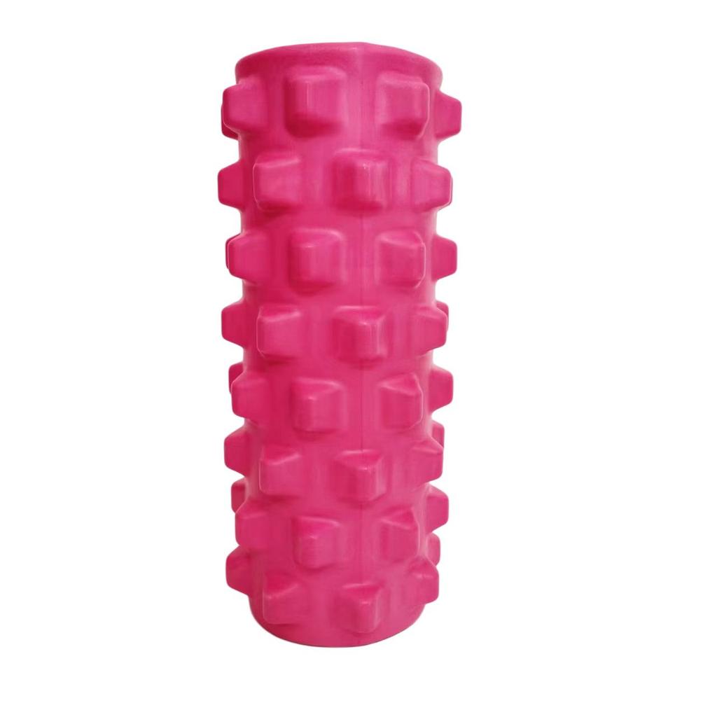 33cm EVA Foam Roller - Hollow, Solid Wolf Tooth Design for Muscle Relaxation and Yoga Fitness.