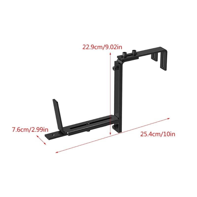 Upgrades Window Sill Planter Support Set Expandable Metal Brackets Set Outdoor Window Planter Mounting Brackets 4/6pcs
