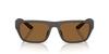 EMPORIO ARMANI Sunglasses for Rubberized Matte Lens 0EA4267U Men. Frame Brown. Lens Brown. Width 57mm.