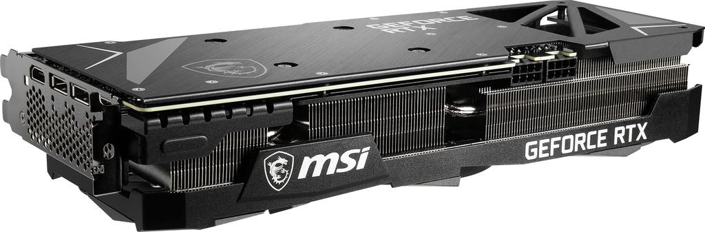 MSI GeForce RTX 3070 Ti VENTUS 3X 8G OC Gaming Graphics Card 8GB GDDR6X 1800 MHz PCI Express Gen 4 3x DP v HDMI [Refurbished] - 256-bit 1.4a 2.1 (4K