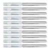 10pcs Uniform Application Effect Reusable Silicone Nail Brush  Also For Lipstick And Eye Makeup Use