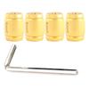 DSYCAR 1Set Anti-theft Sport Tire Valve Dust Caps Dustproof Tire Cap Valve Stem Caps for Cars Bike Moto New Stem Caps1