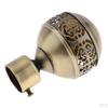 Curtain Panel Rod Head/Ends/Finals Decorative For 28mm Poles