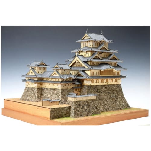 Woody Joe 1/150 Himeji slott Tremodell Byggesett