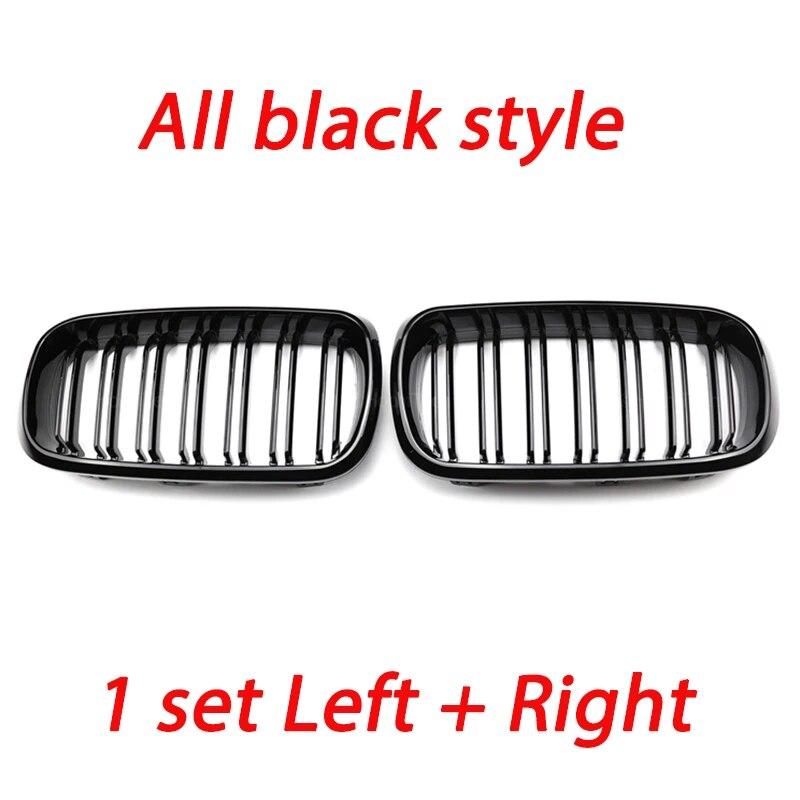 

Передний капот, решетка для почек, бампер, черная двойная решетка, подходит для BMW F15 X5 F16 X6 2014-2017 X5M X6M, автомобильные аксессуары, запасная часть All Black