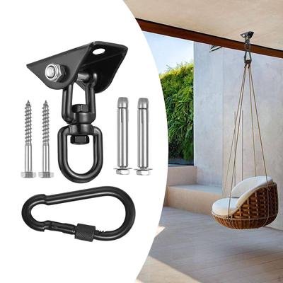 Hammock Kits with 360° Rotation, Hooks for Swing And Yoga