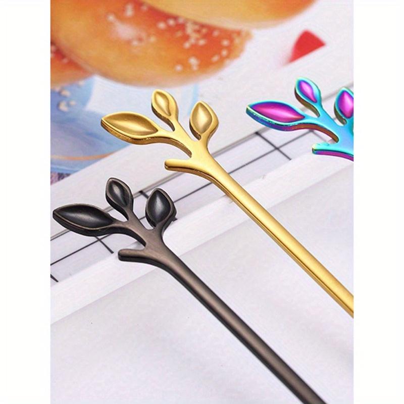 Stainless Steel Fruit Fork Set, Dessert Fork, Simple Fruit Fork, Modern Cake Fork, Decorative Salad Fork, Reusable Fruit Picks