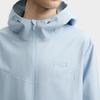 Fila Heritage Casual Fashion Versatile Warm Windproof Hooded Loose Woven Jacket Men Jackets Sky-Blue F11M538705FLB