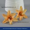 Champagne Silk Imitation Flowers for Hairpins, Hanfu Headdresses, Souvenirs, and Performance Accessories.
