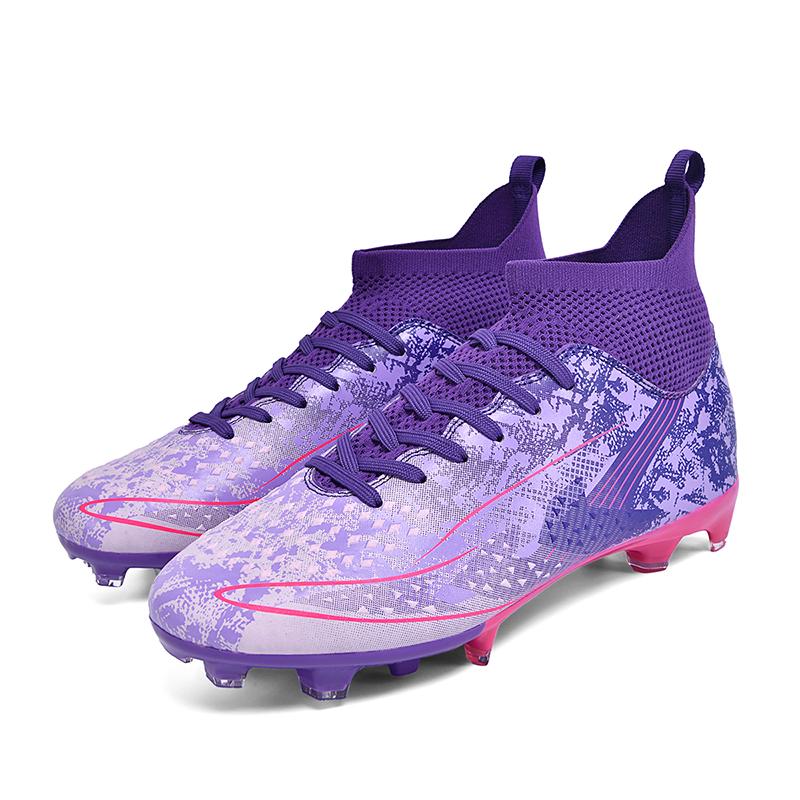 Unisex Soccer Shoes TF/AG Outdoor Professional Training Football Shoes for Men/Women/kids