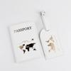 Unisex Passport Cover Wallet Holder PU Leather Card Holder Passport Case Travel Essentials for Women Men Family Vacation