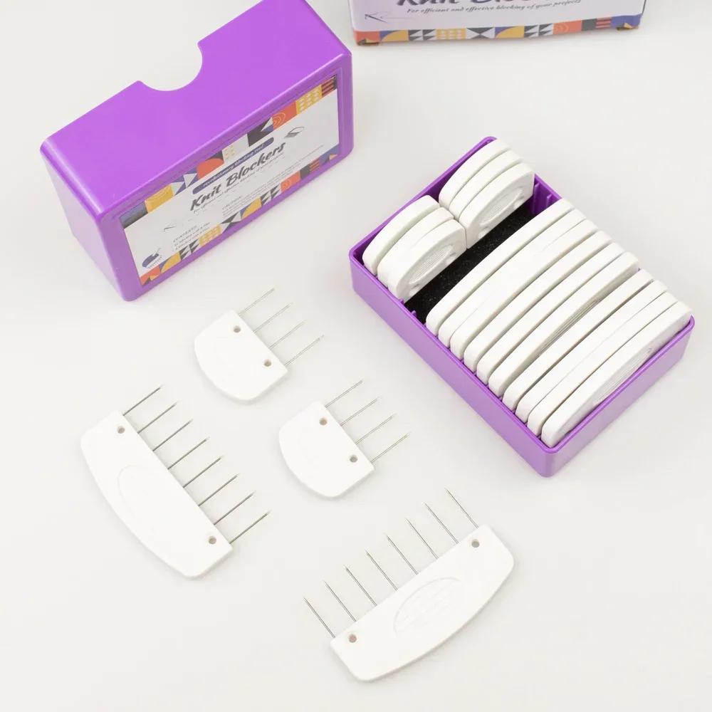 

Shawl Sweater Shaping Needle Knitting Shaping Device Sweater Scarf Fixing Comb Shaping DIY Knitting Crocheting Supplies белый