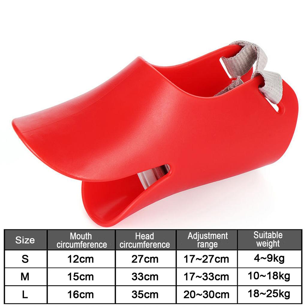 1Pc Dog Muzzle Silicone Duck Muzzle Mask for Pet Dogs Anti Bite Stop Barking Small Large Dog Mouth Muzzles Pet Dog Accessories