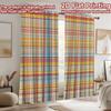 1pc 2D flat Photography Backdrop Background cloth Colorful Checkered Lines 100% Polyester Holiday Decorations Perfect for