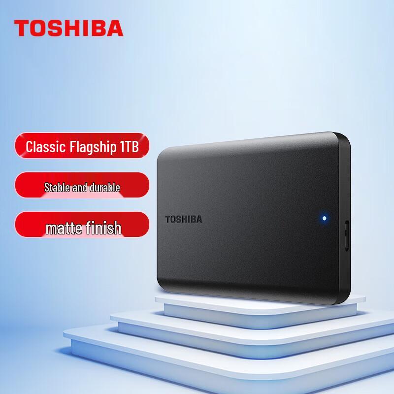 Toshiba Canvio Basics A5 Portable External Hard Drive