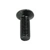 Motorcycle Master Cylinder Front Brake Reservoir Cover Cap Screws Replacement M4x0.7x12mm Black 6-Pack
