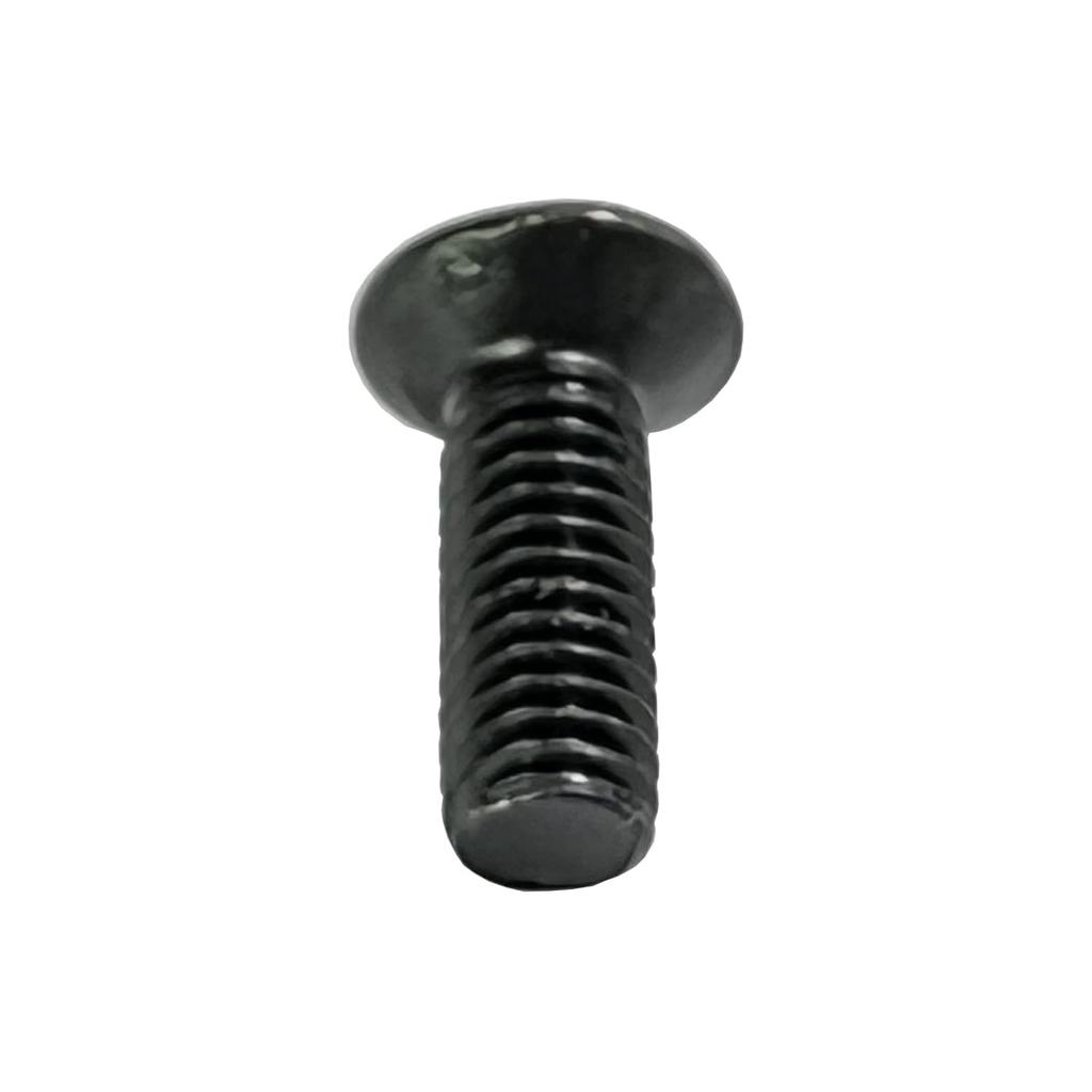 Motorcycle Master Cylinder Front Brake Reservoir Cover Cap Screws Replacement M4x0.7x12mm Black 6-Pack