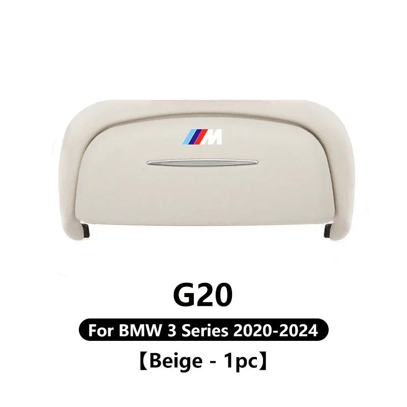 -Car Sunglasses Holder Suede Glasses Case Sunroof Sunglasses Storage Box For BMW 3 5 Series X3 X5 G01 G02 G05 G07 U11 G20 G30 G6