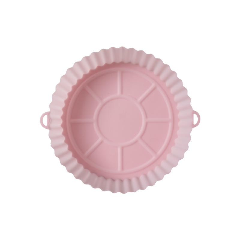 Silicone Air Fryer Reusable Paper Liner Non-stick Mat Round Paper Baking Mats Kitchen Airfryer Baking Accessories Oil Oven Tray