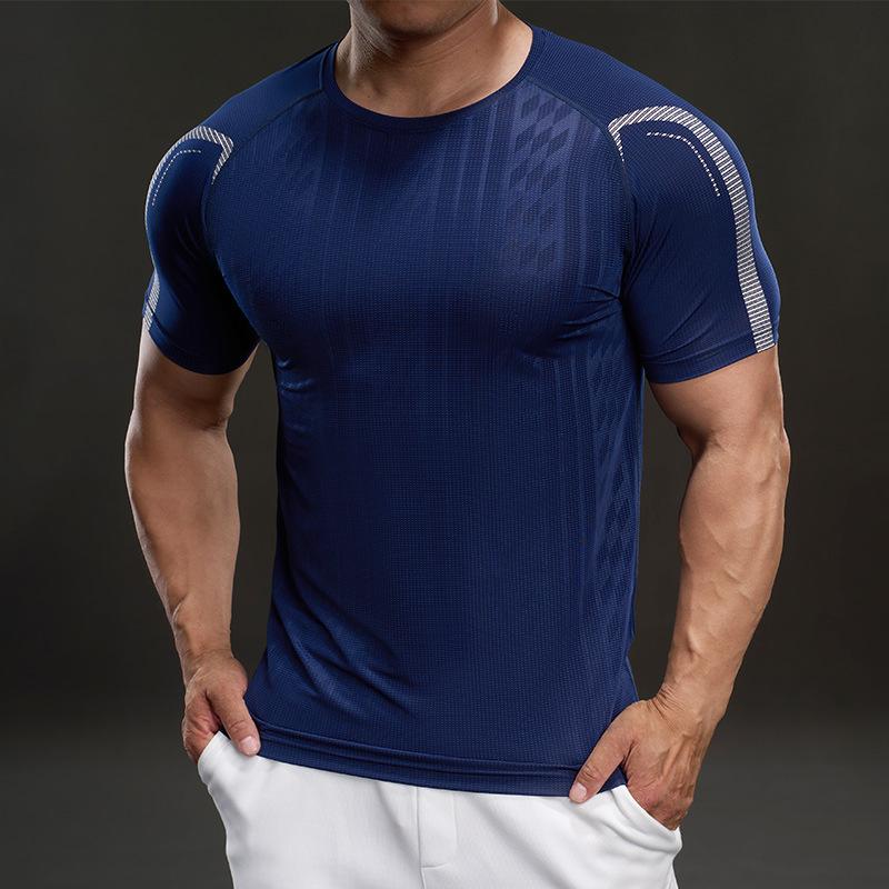 New Running Speed Drying Clothes for Men with Long Sleeves for Autumn Training Fitness Morning Jogging Sports Hiking Clothes Tops Basketball