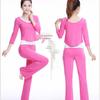 Modal Mid-Sleeve Yoga Suit: Women's 3-Piece Set for Dance & Practice, Comfortable Loose Fit