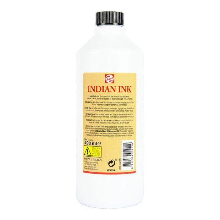 Encre Indienne - TALENS - 490ml - Noir - Pour Adultes - Mixte