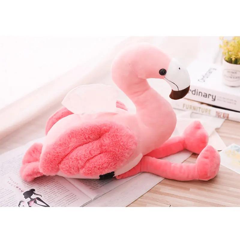 

Держатель для салфеток Kawaii Toy, плюшевая коробка для салфеток в форме фламинго и свиньи, симпатичное мультяшное животное, чехол для бумажных полотенец, бытовые принадлежности для автомобиля