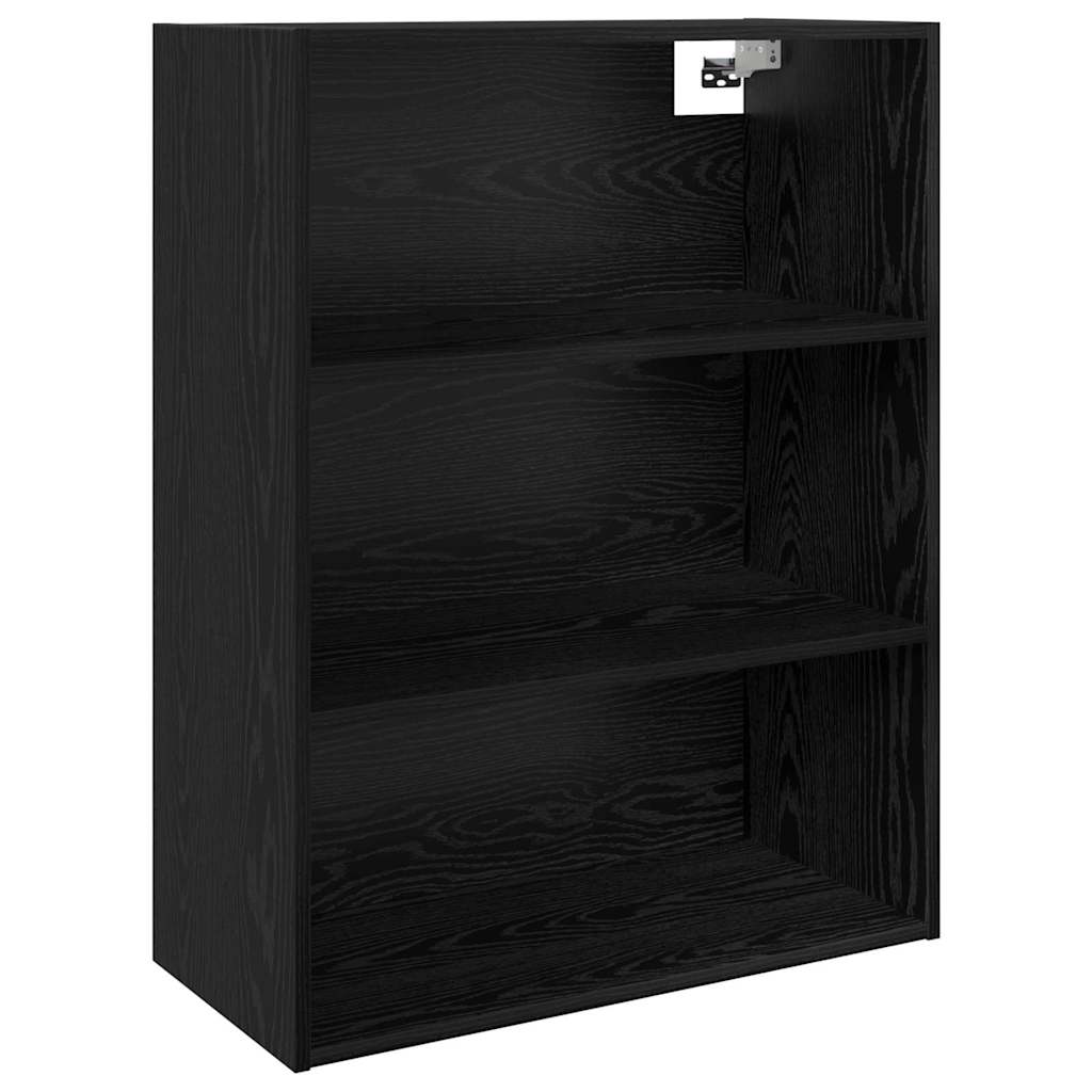 Highboard Black Oak Effect 69.5 x 32.5 x 180 cm