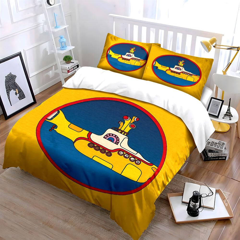 Christmas Gingerbread Pattern Bedding Duvet Cover Set Duvet Cover Pillowcases (1*Duvet Cover 2*Pillowcases, without duvet insert)