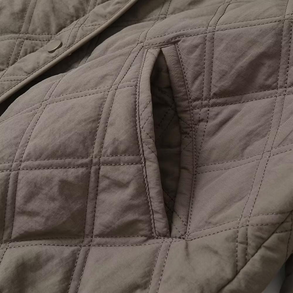 Women's Autumn/Winter 2024 Versatile Hooded Cotton Jacket