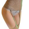 Little Matchmaker Lace One-Piece Sexy Open-Crotch Suspender Stockings with Half-Hip Design