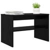 TV Cabinet Black Oak Look 60 X 35 X 40 Cm Engineered Wood