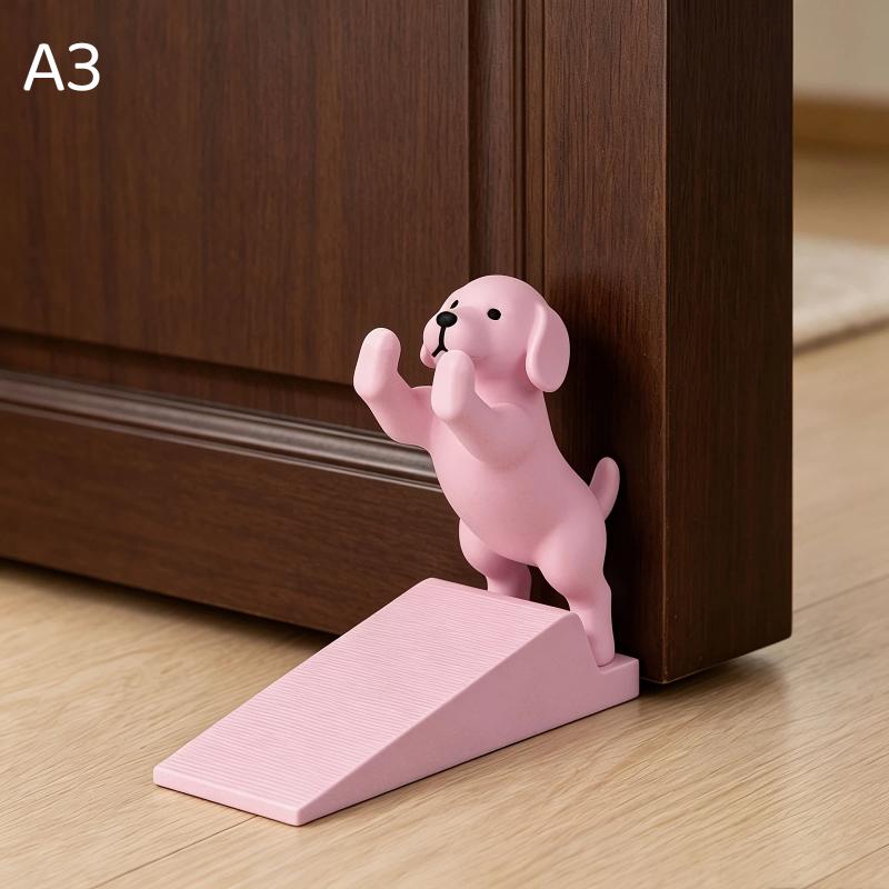 Anti-slip Cute Dog Door Stopper Thick Anti-collision Silent Door Wedge Suitable for Family Daily Use Gift Choice