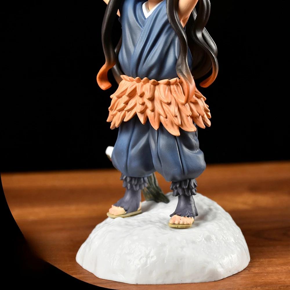 Anime  Figure Kamado Nezuko cosplay Hashibira Inosuke Action Figures Cute Nezuko Model Toy Figurine Kids Toys Gift