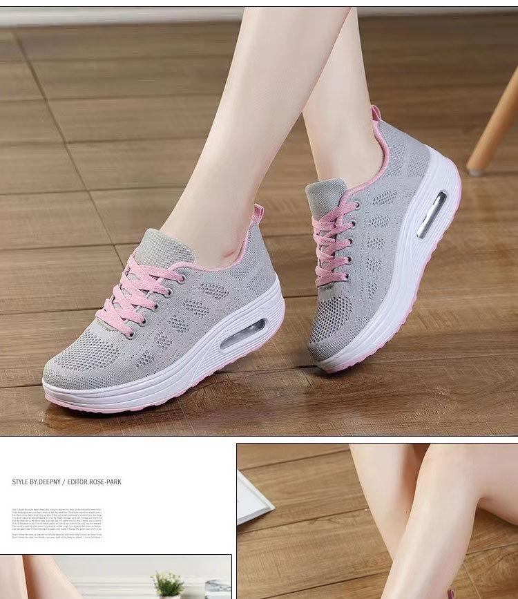 Fashion Spring and Autumn New Women's Sneakers Youth Fashion Versatile Casual Shoes Mesh Breathable Running Shoes Zapatillas Deportivas